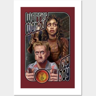 Firefly: Warrior Woman & Fly Boy Posters and Art